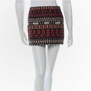 Y2K Vena Cava Embroidered Skirt